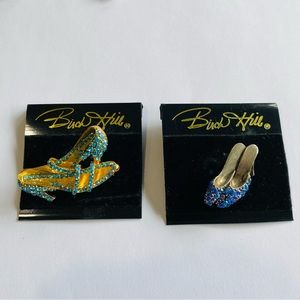 Birch Hill Set of Two Jeweled High Heel Pins